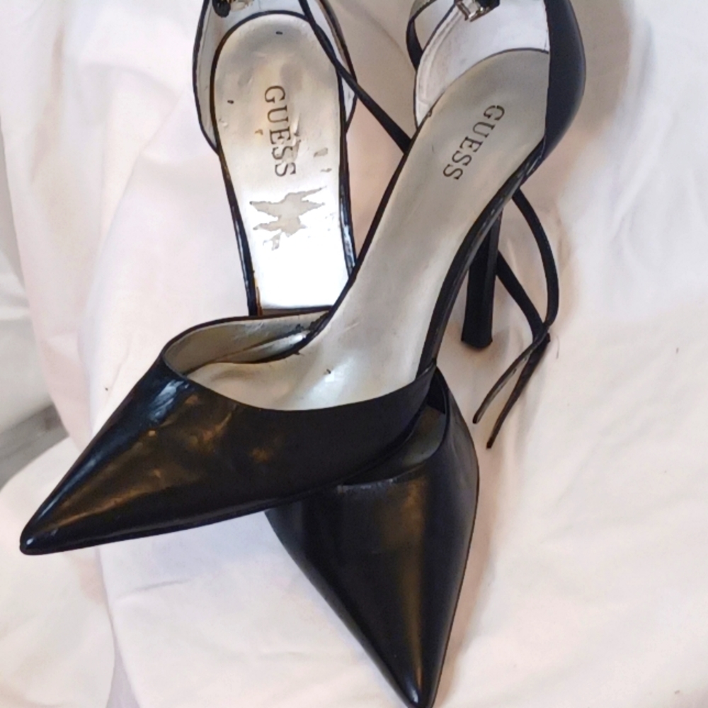Black GUESS Stiletto heels